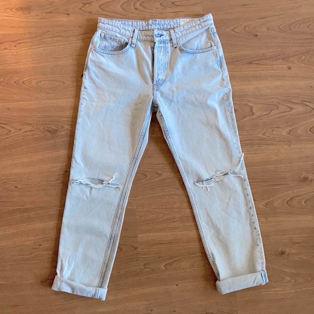 RAG & BONE | Rose midrise boyfriend jeans